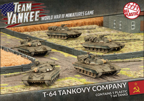 Team Yankee: Soviet - T-64 Tankovy Company