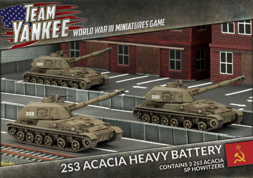 Team Yankee: Soviet - 2S3 Acacia Heavy Battery