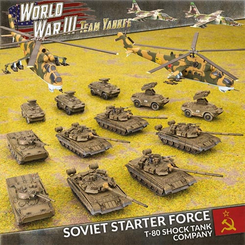 WWIII Team Yankee: Soviet Starter - T-80 Shock Tank Company