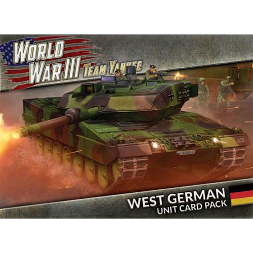 WWIII Team Yankee: WWIII: West German Unit Cards