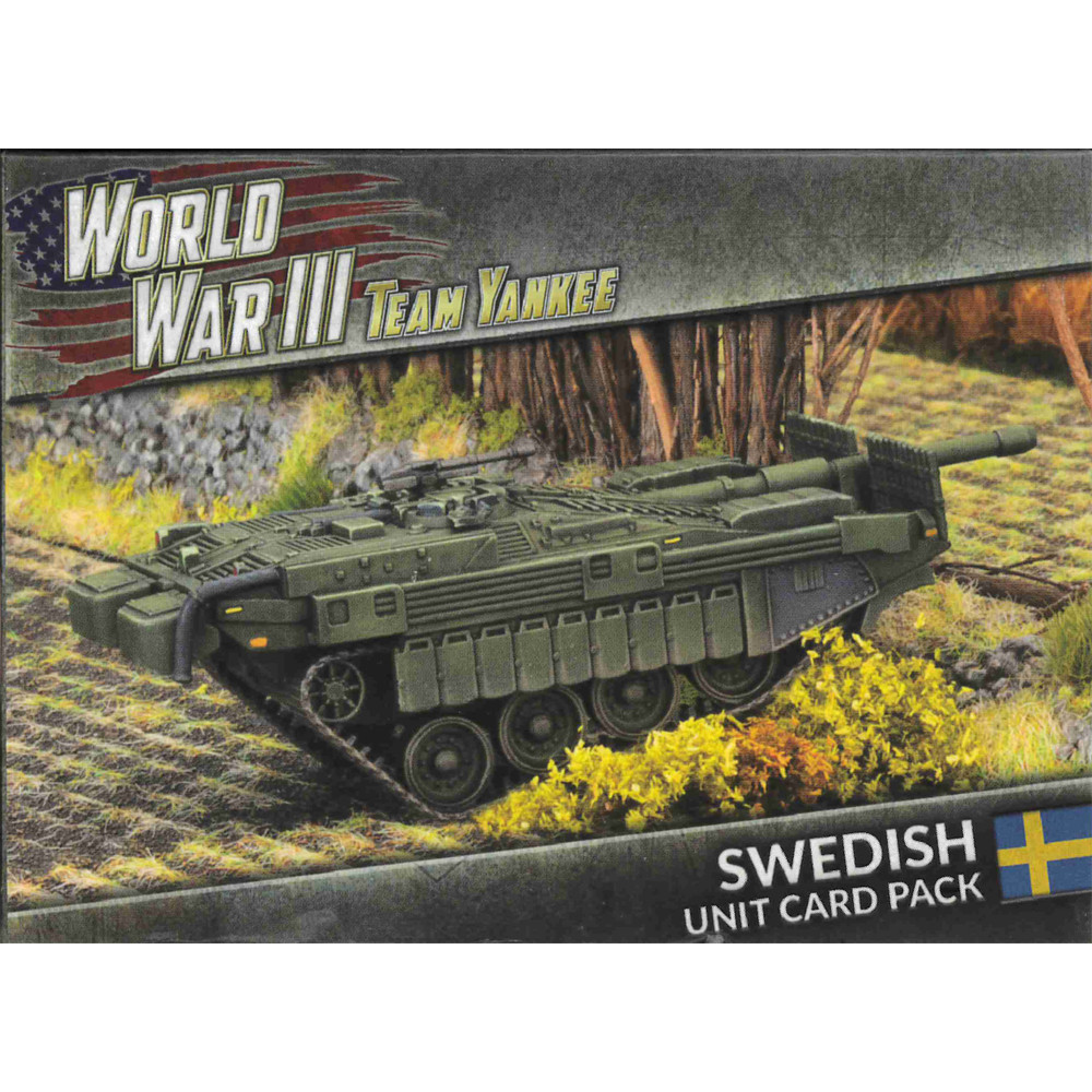 WWIII Team Yankee:  Swedish Unit Cards