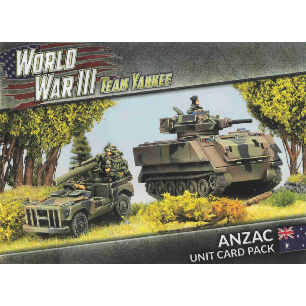 WWIII Team Yankee: ANZAC Unit Card Pack