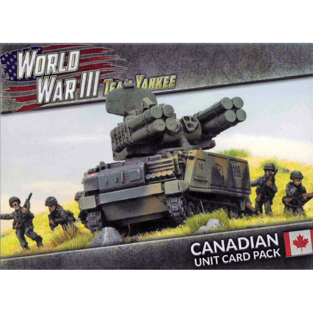 WWIII Team Yankee: Canadian - Unit Card Pack