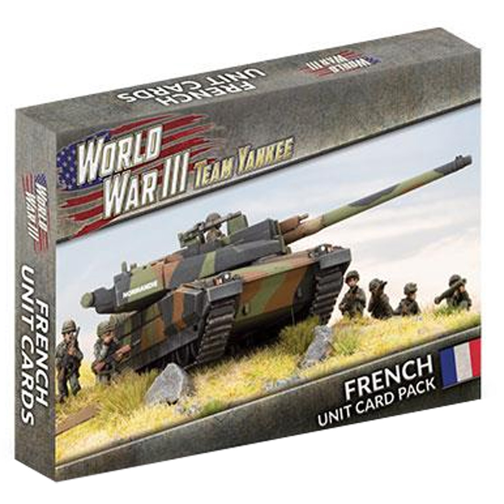 WWIII Team Yankee: French Unit Card Pack