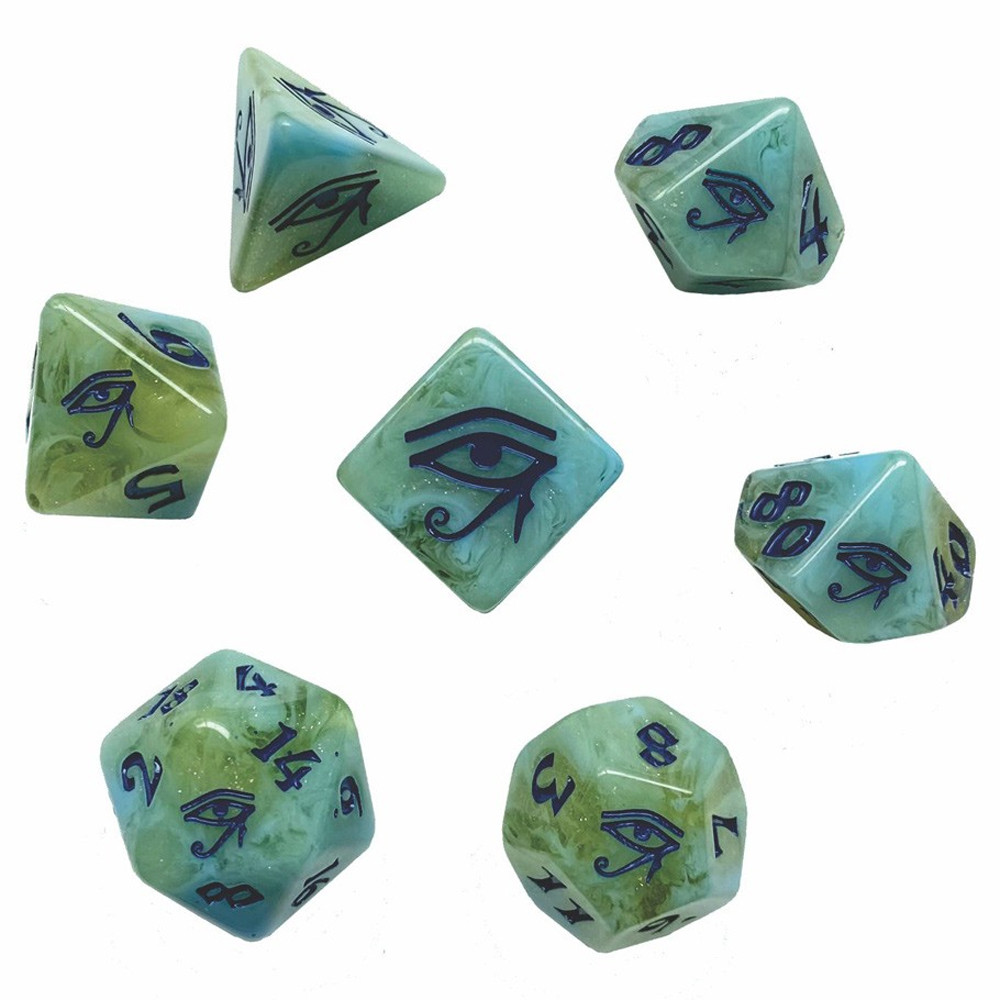 Eye of Horus Dice Set (7)