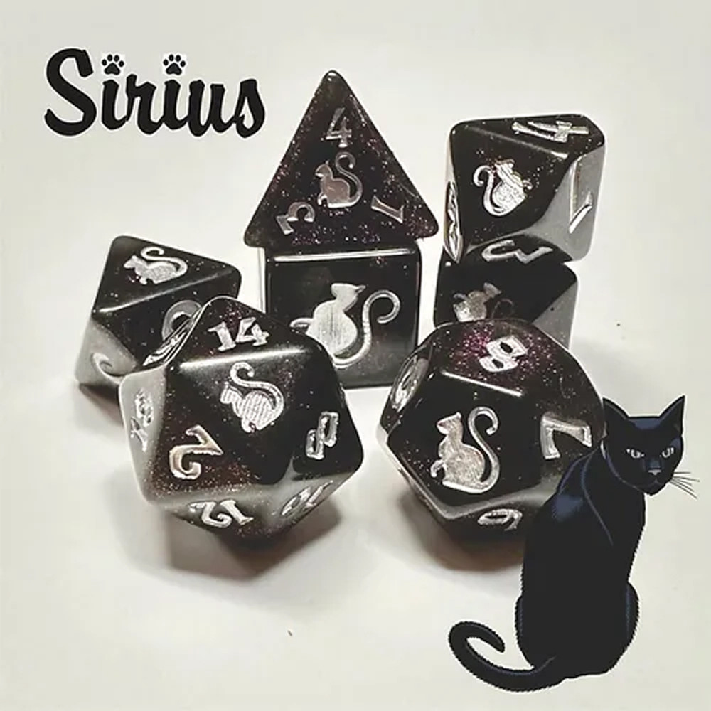 Kitty Clacks Dice: Sirius (7)