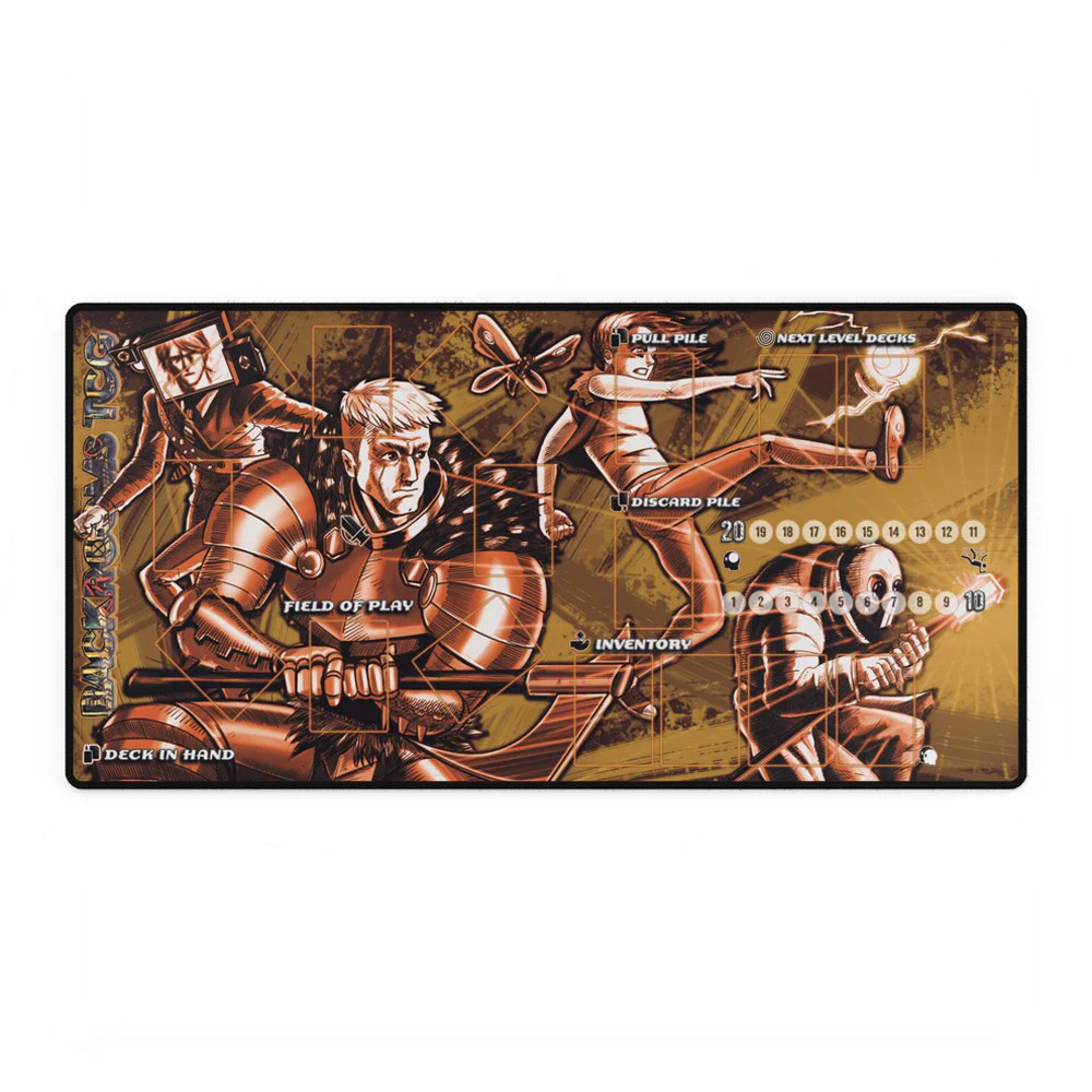 Backrooms TCG: Playmat - Limited Edition Orange Design (Preorder)