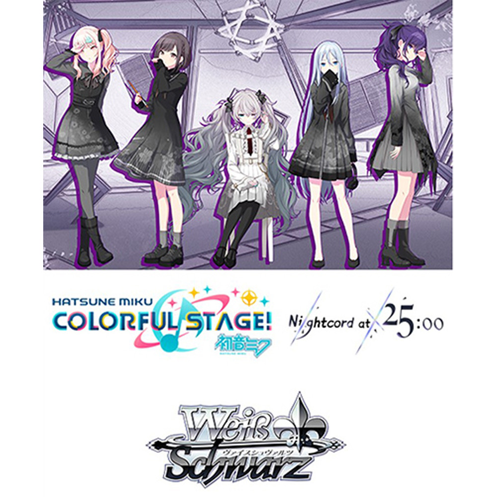 Weiss Schwarz TCG: Hatsune Miku Colorful Stage! Nightcord at 25:00 Trial Deck (Preorder)