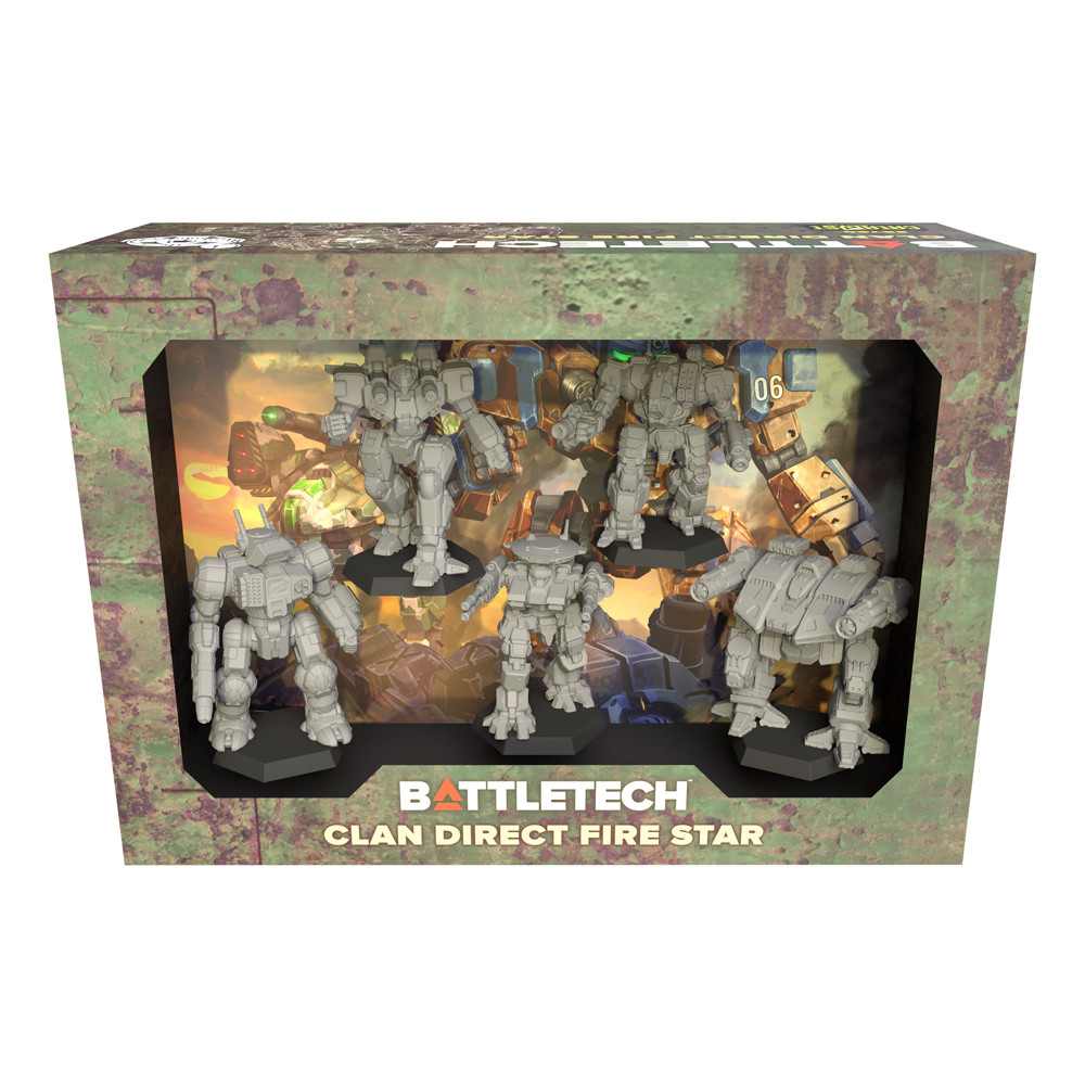 BattleTech: The Clans Direct Fire Star (Preorder)