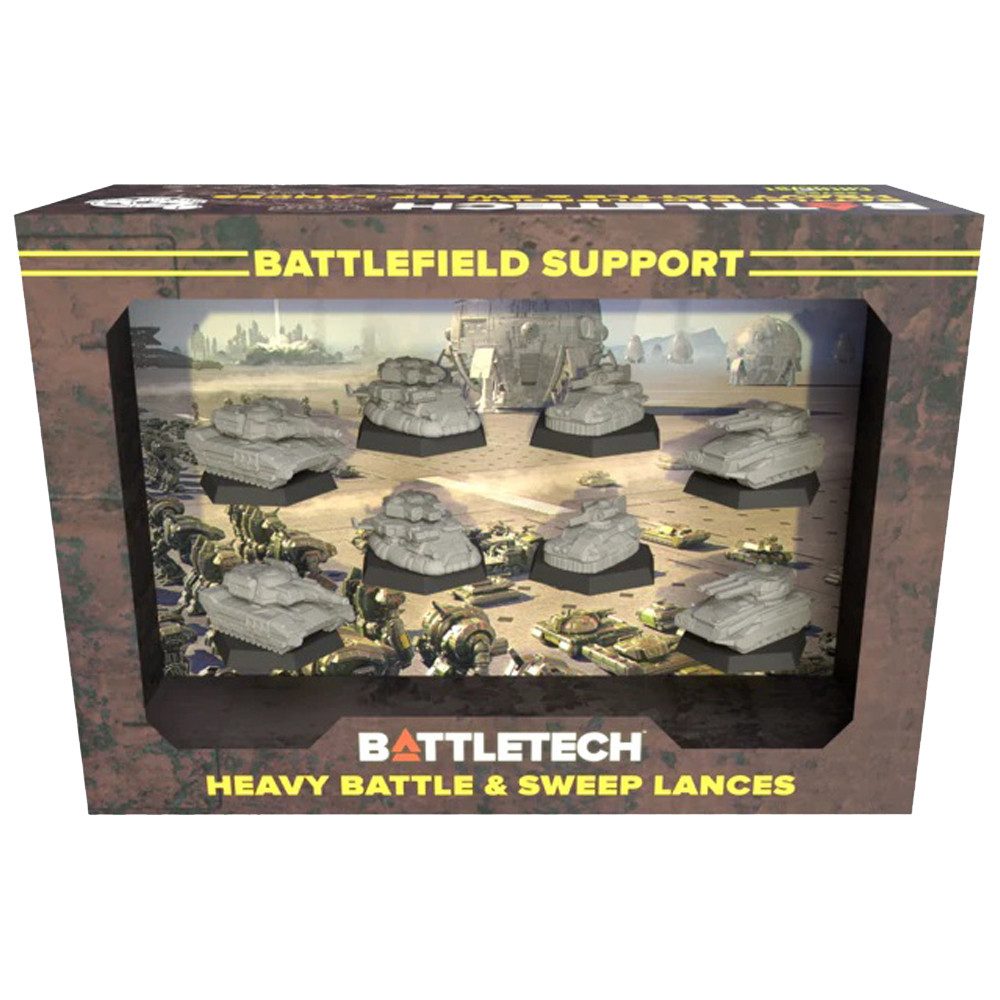 BattleTech: Battlefield Support - Heavy Battle & Sweep Lances (Preorder)