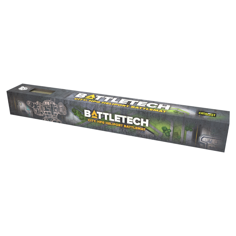 BattleTech: BattleMat - Cities HPG Heliport/Plaza (Preorder)