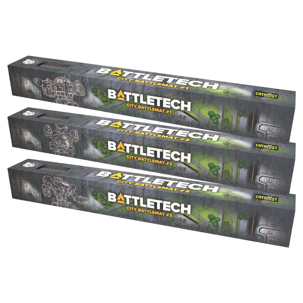 BattleTech: City BattleMat Bundle