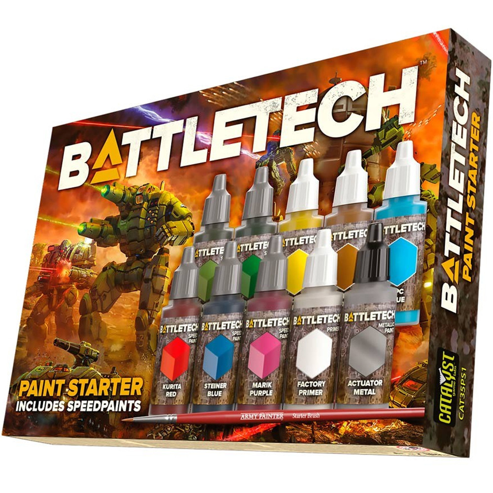 Jeg vasker mit tøj Rejse otte BattleTech: Paint Starter | Accessories | Miniature Market