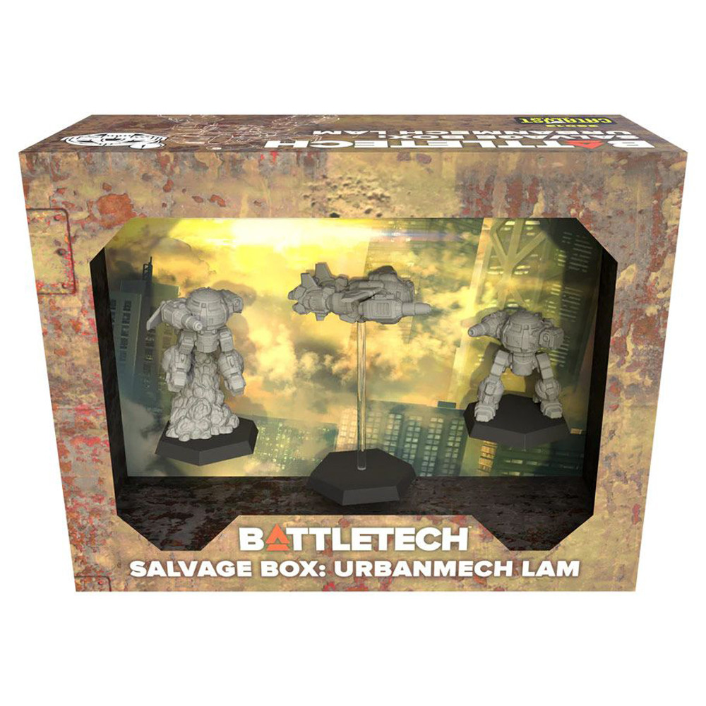 BattleTech Salvage Box: UrbanMech LAM | Tabletop Miniatures | Miniature ...