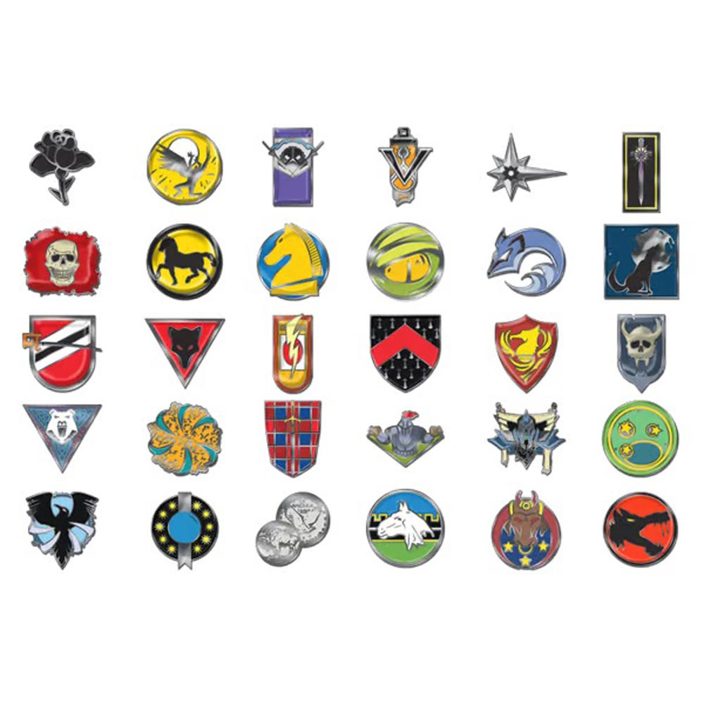 BattleTech: Faction Lapel Pins - Mercenaries Collection