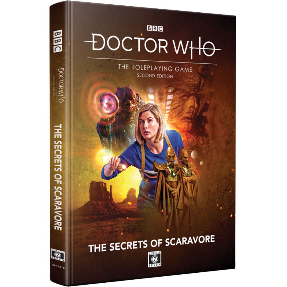 Doctor Who 2E RPG: The Secrets of Scaravore Adventure Book | Books |  Miniature Market