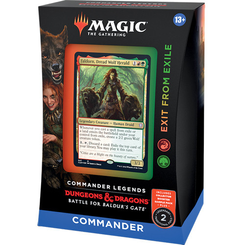 Magic Commander Legends Baldur's Gate - Commander Deck Exit from Exile