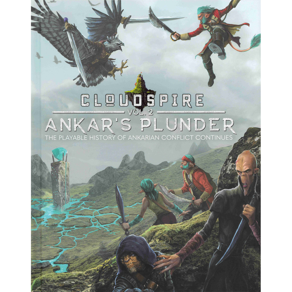 Cloudspire Vol 2: Ankar's Plunder - Lore & Scenario Book