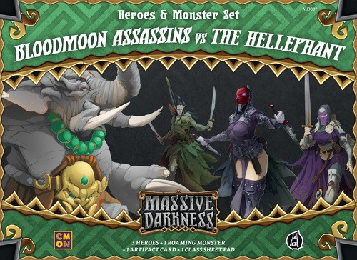 Massive Darkness: Bloodmoon Assassins vs. The Hellephant