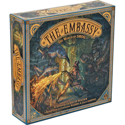 The World of SMOG: Rise of Moloch - The Embassy Expansion | Board