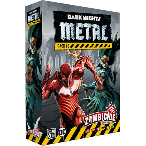 Zombicide 2E: Dark Nights Metal Pack #3 Survivors & Abominations Set ...