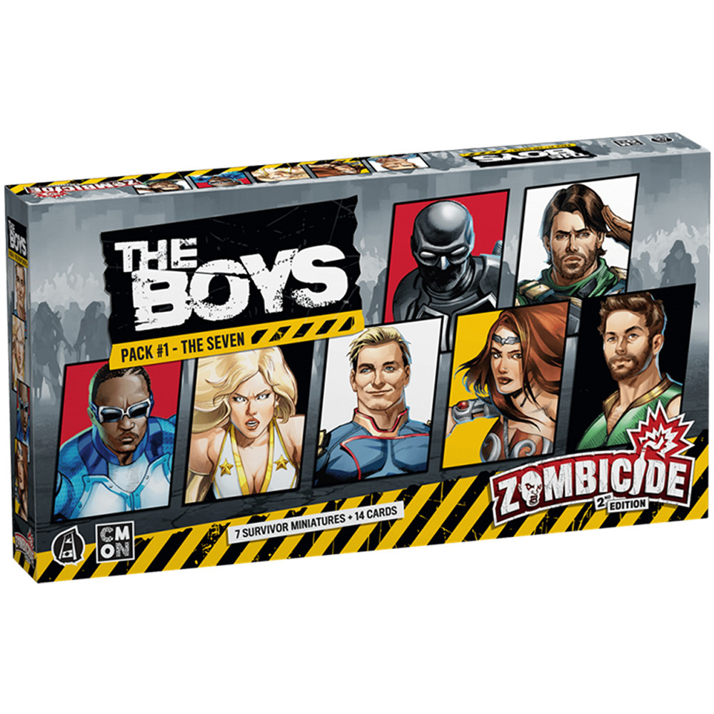 Zombicide 2E: The Boys Pack #1 The Seven, Board Games