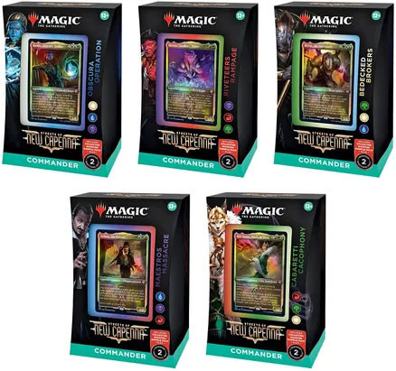 Magic the Gathering: Streets of New Capenna - Commander Deck Set (5)