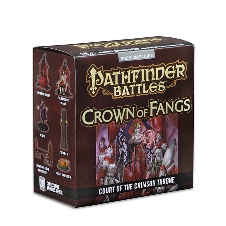 Pathfinder Battles: Crown of Fangs - Court of the Crimson Throne Promo