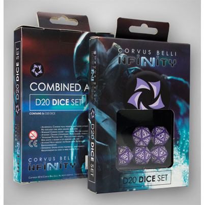 Infinity: Combined Army - D20 Dice Set