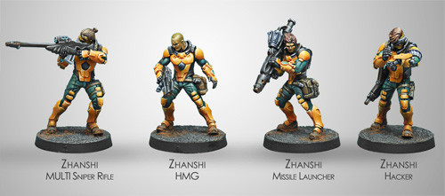 Infinity: Yu Jing - Zhanshi Troops of the Banner (4)