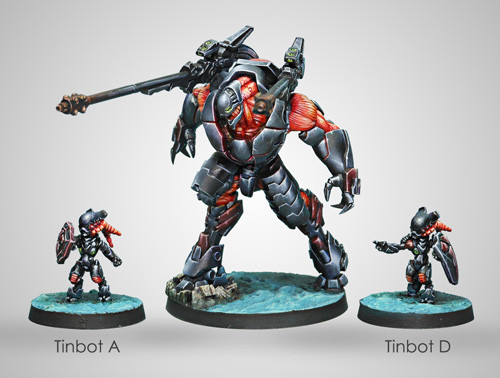 Infinity: Combined Army - Overdron Batroids (3)