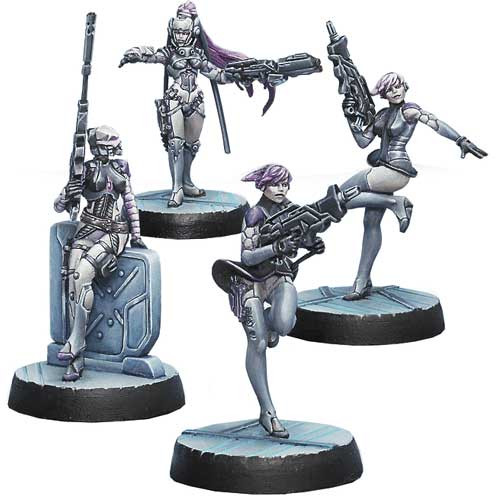 ALEPH VARIOUS FIGURES AND MODELS 28mm INFINITY MINIATURES 