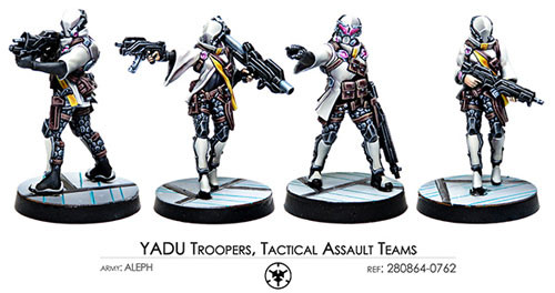 Infinity: ALEPH - Yadu Troops (4)