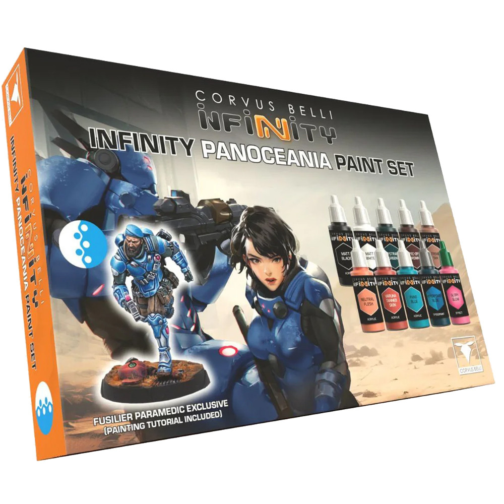 Infinity: PanOceania - Paint Set with Fusilier Paramedic