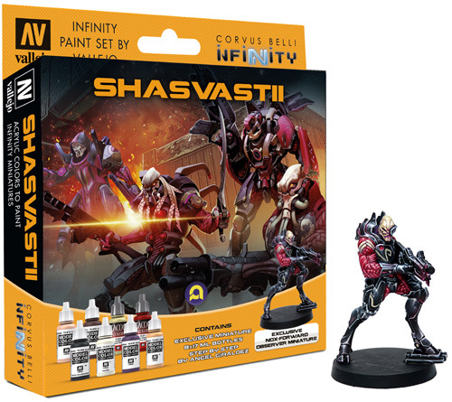 Infinity Shasvastii Model Color Set Exclusive Model Table