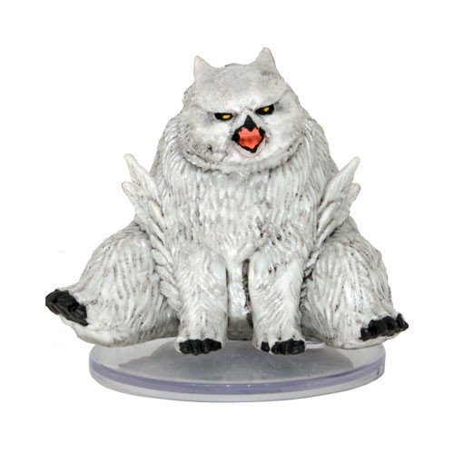 Snowy Owlbear NM without Card  RIME OF THE FROSTMAIDEN D&D Minis 