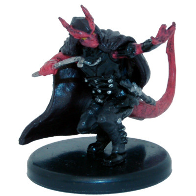 Monster Menagerie 3 #35b Tiefling Rogue (Black Cape) (R)