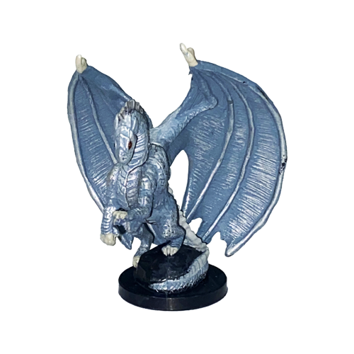 Underdark #10 Medium Silver Dragon (R)