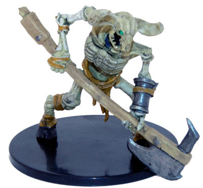 Waterdeep Dungeon of the Mad Mage #32a Minotaur Skeleton (Great Axe) 