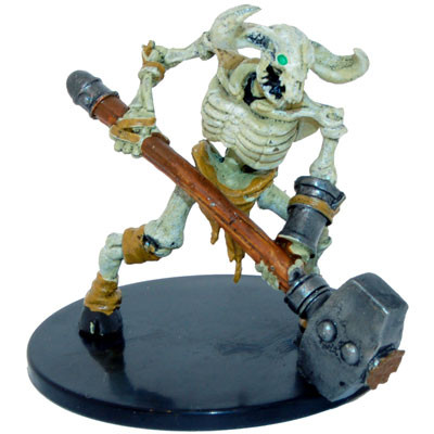 Minotaur Skeleton axe Waterdeep Dungeon of the Mad Mage #32A D&D Miniature