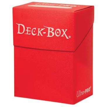 Ultra Pro Deck Box: Red