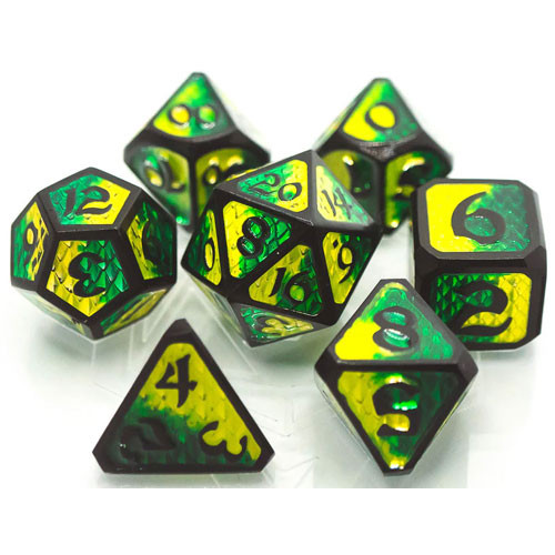 Die Hard Dice Polyhedral Set: Drakona - Embers Bacu (7)