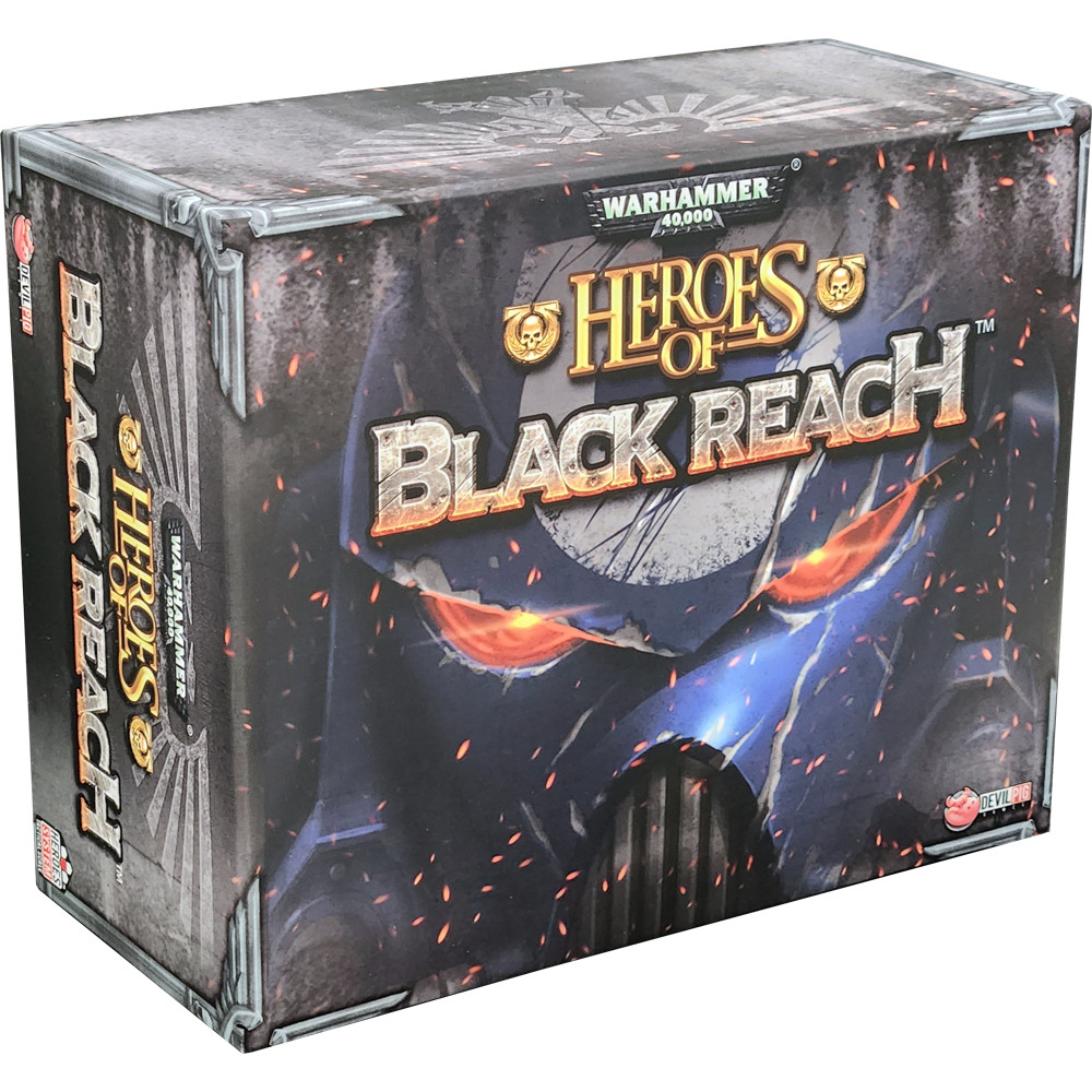Warhammer 40K Heroes of Black Reach: Game Elements Storage Boxes