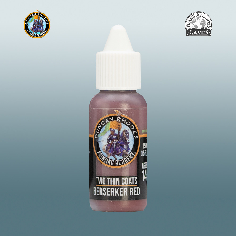 Two Thin Coats: Berserker Red (15ml)