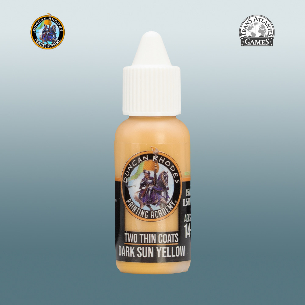 Two Thin Coats: Dark Sun Yellow (15ml)