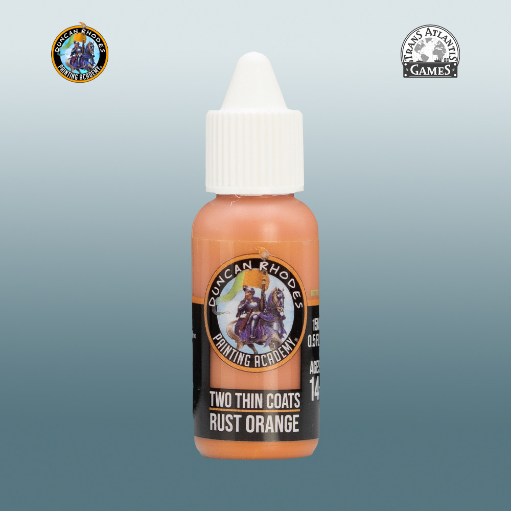 Two Thin Coats: Rust Orange (15ml)