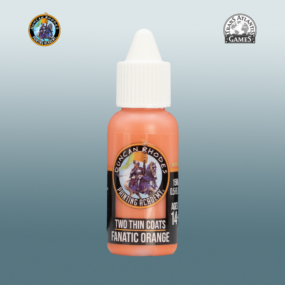 Two Thin Coats: Fanatic Orange (15ml)