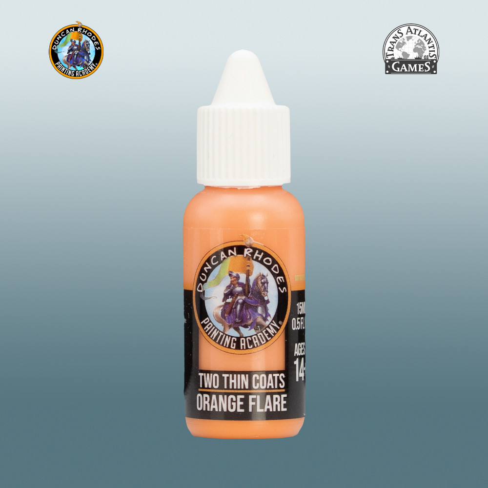 Two Thin Coats: Orange Flare (15ml)