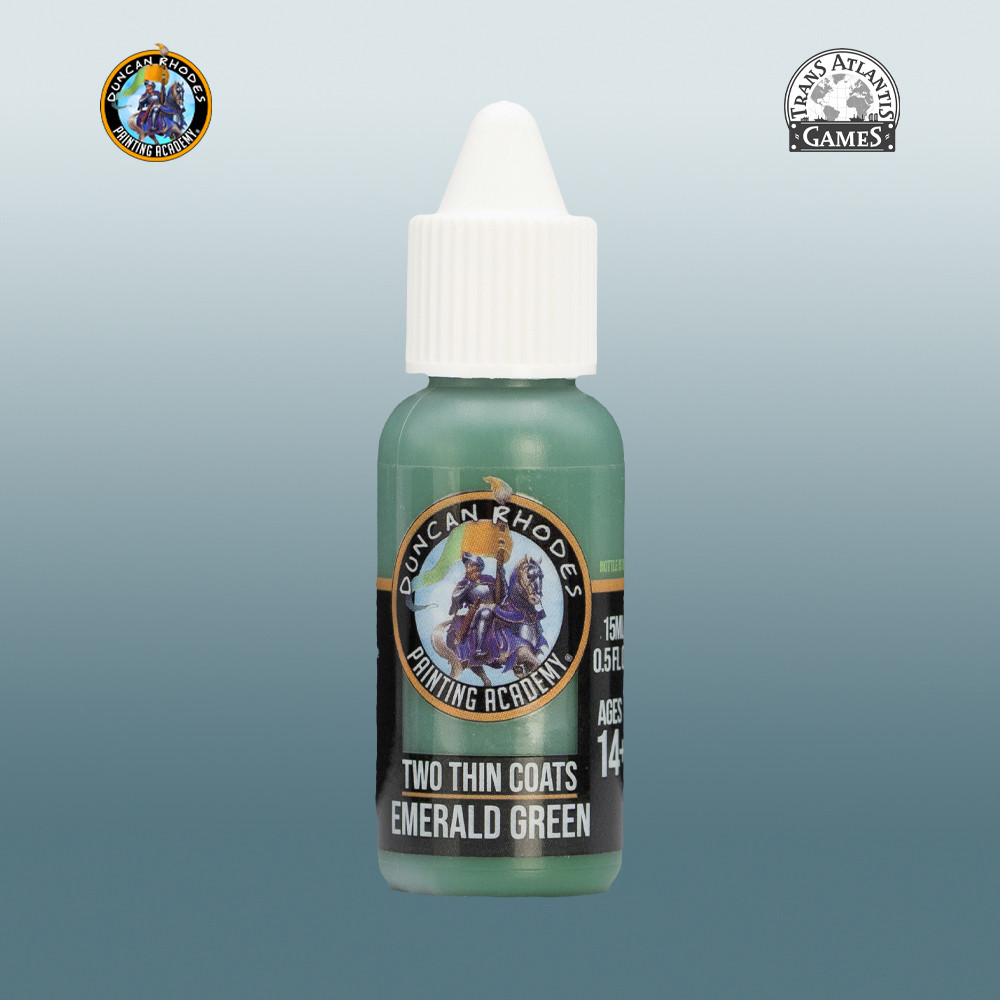 Two Thin Coats: Emerald Green (15ml)