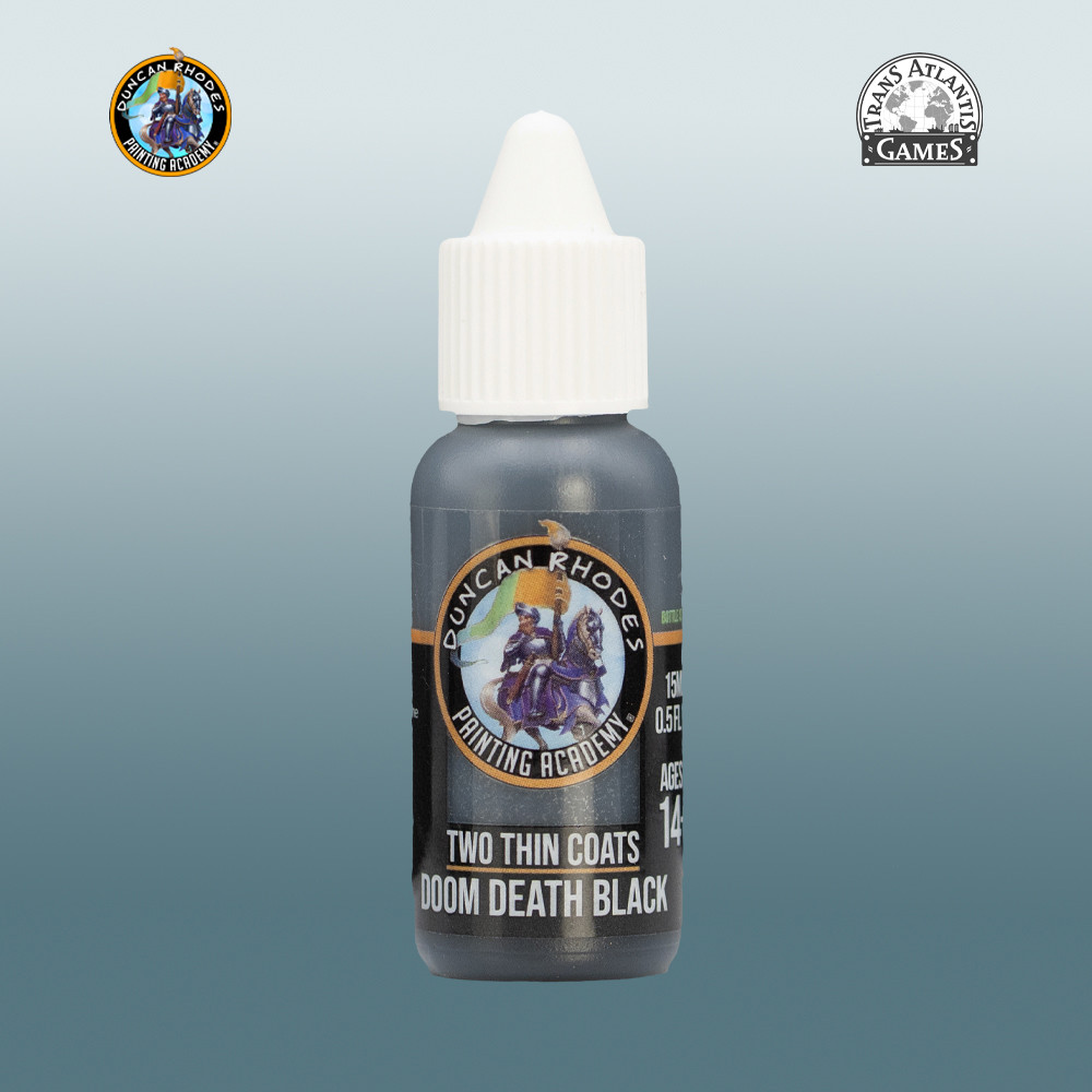 Two Thin Coats: Doom Death Black (15ml)